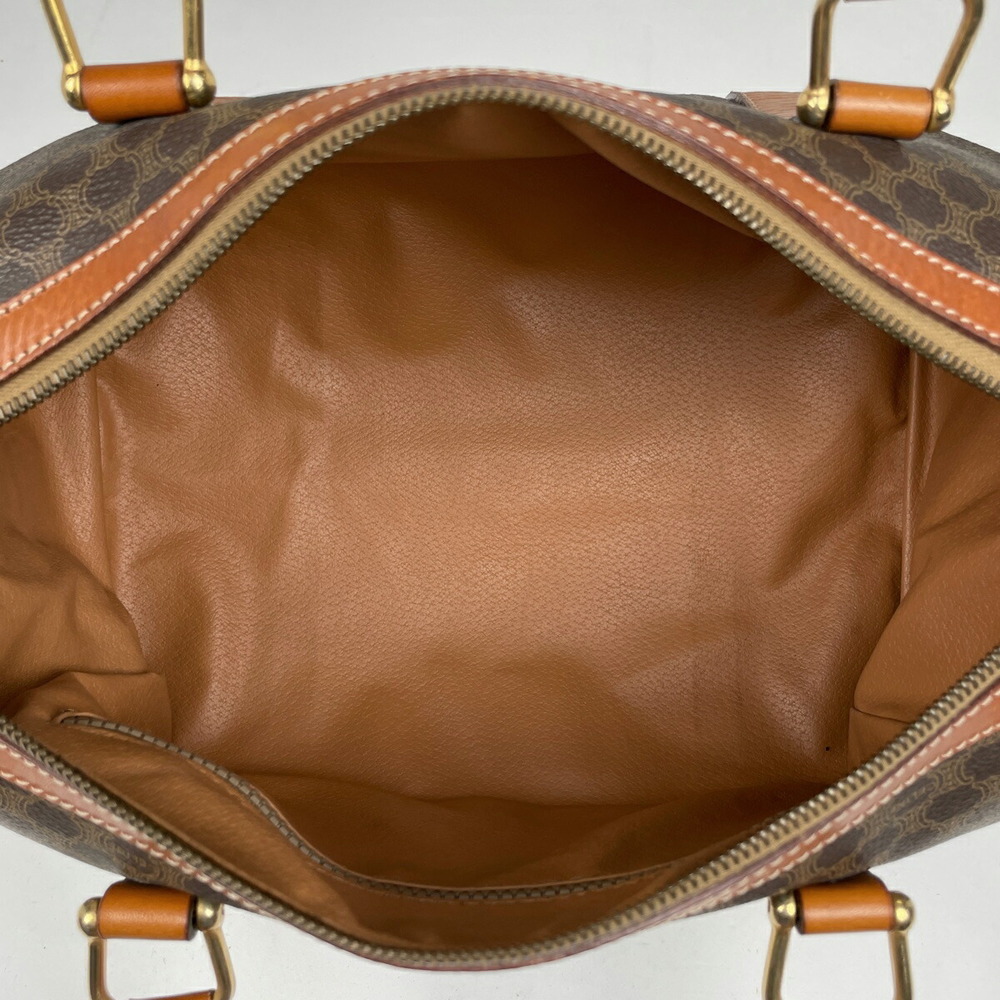 Celine Macadam Handbag Boston Canvas Brown - Picture 6 of 6